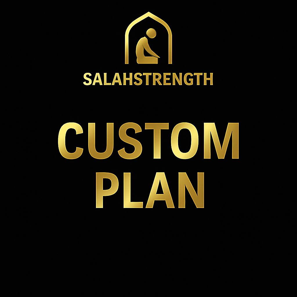 SalahStrength Custom Plan (4-8 weeks)